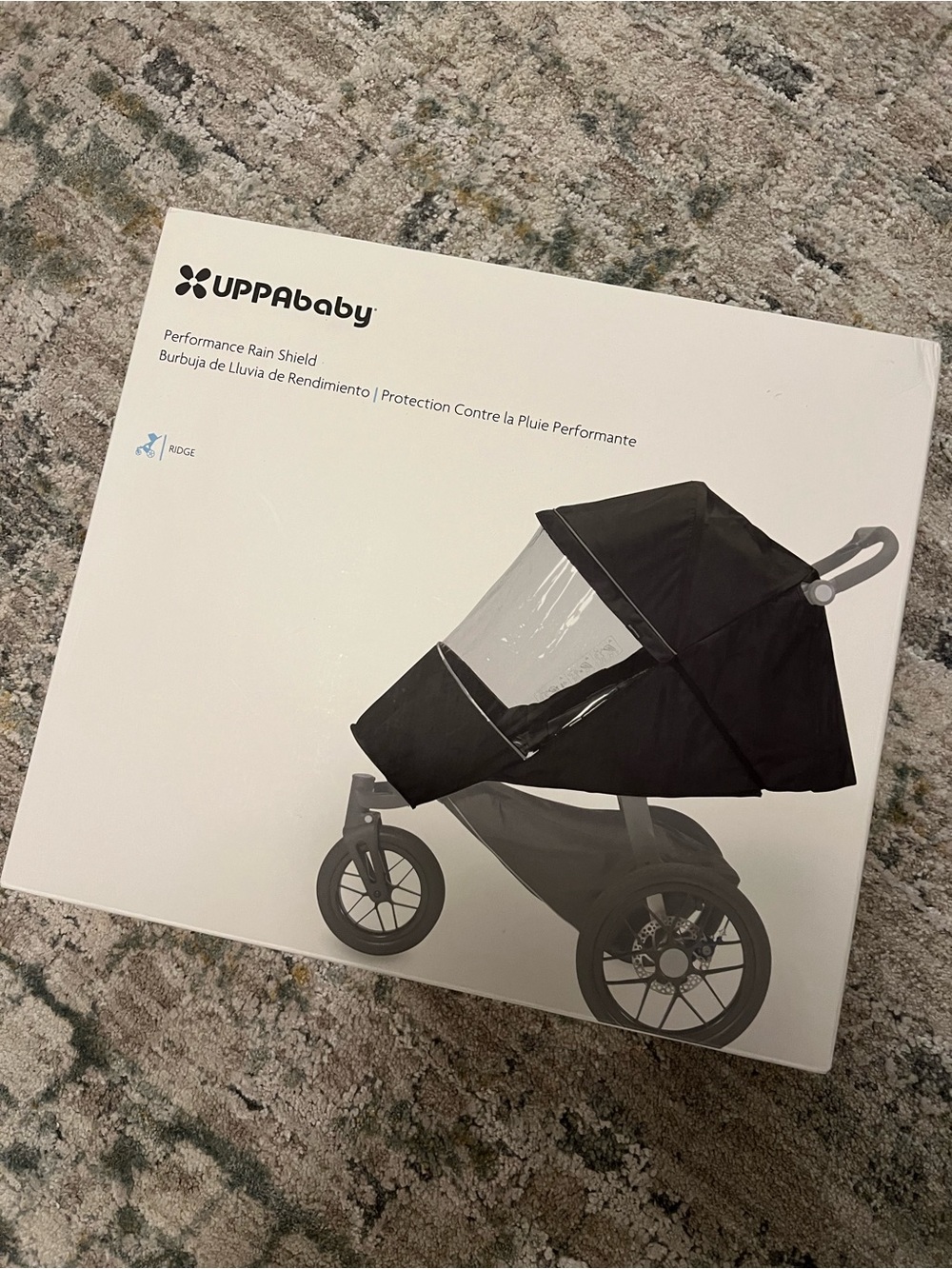 NIB Uppababy Ridge Rain Shield Performance NEW
